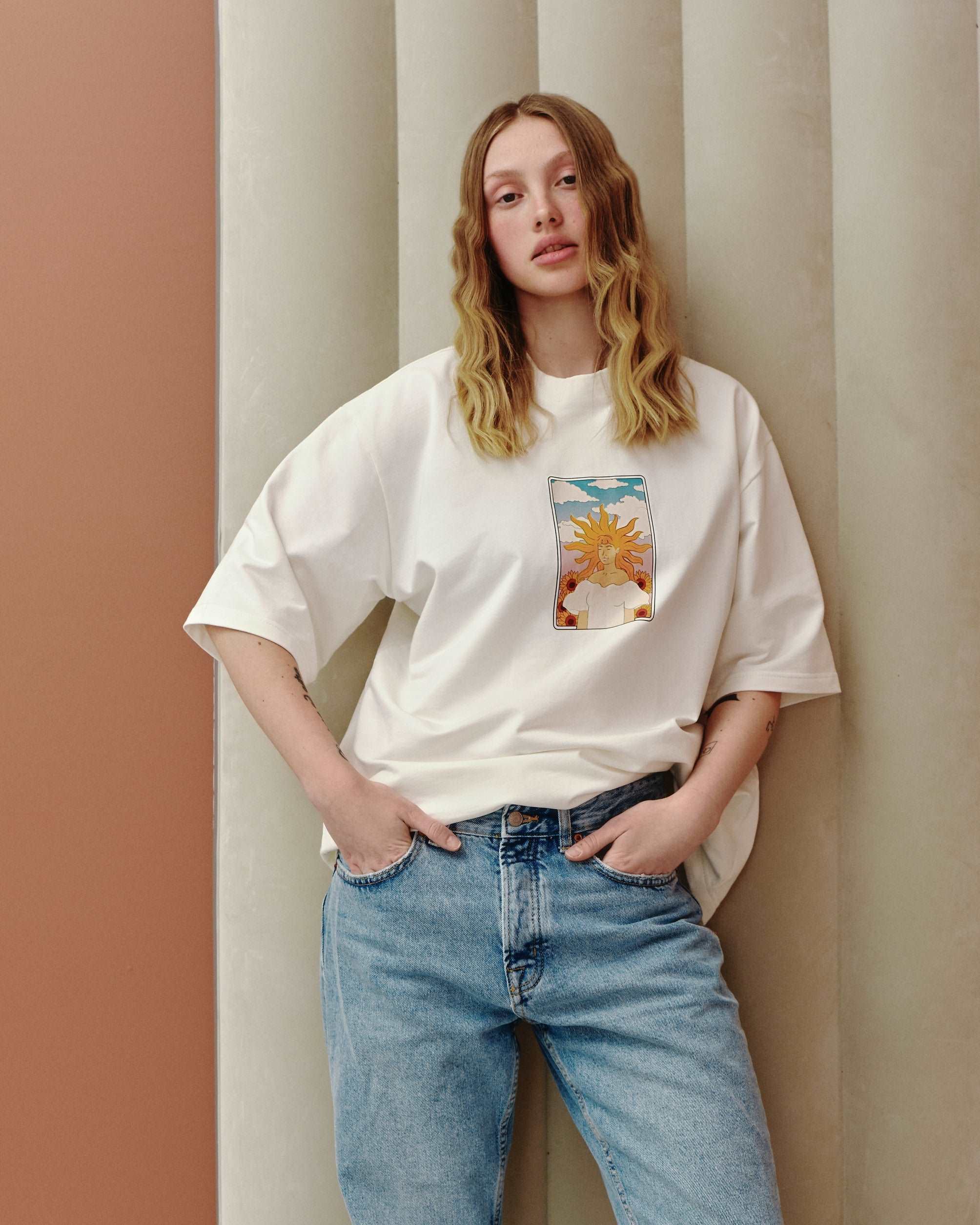 Champagne Celestial Tee (m)