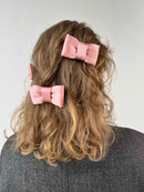 Silk barrette "Pillow bows"