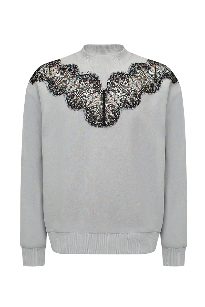 Lace Echo Sweatshirt