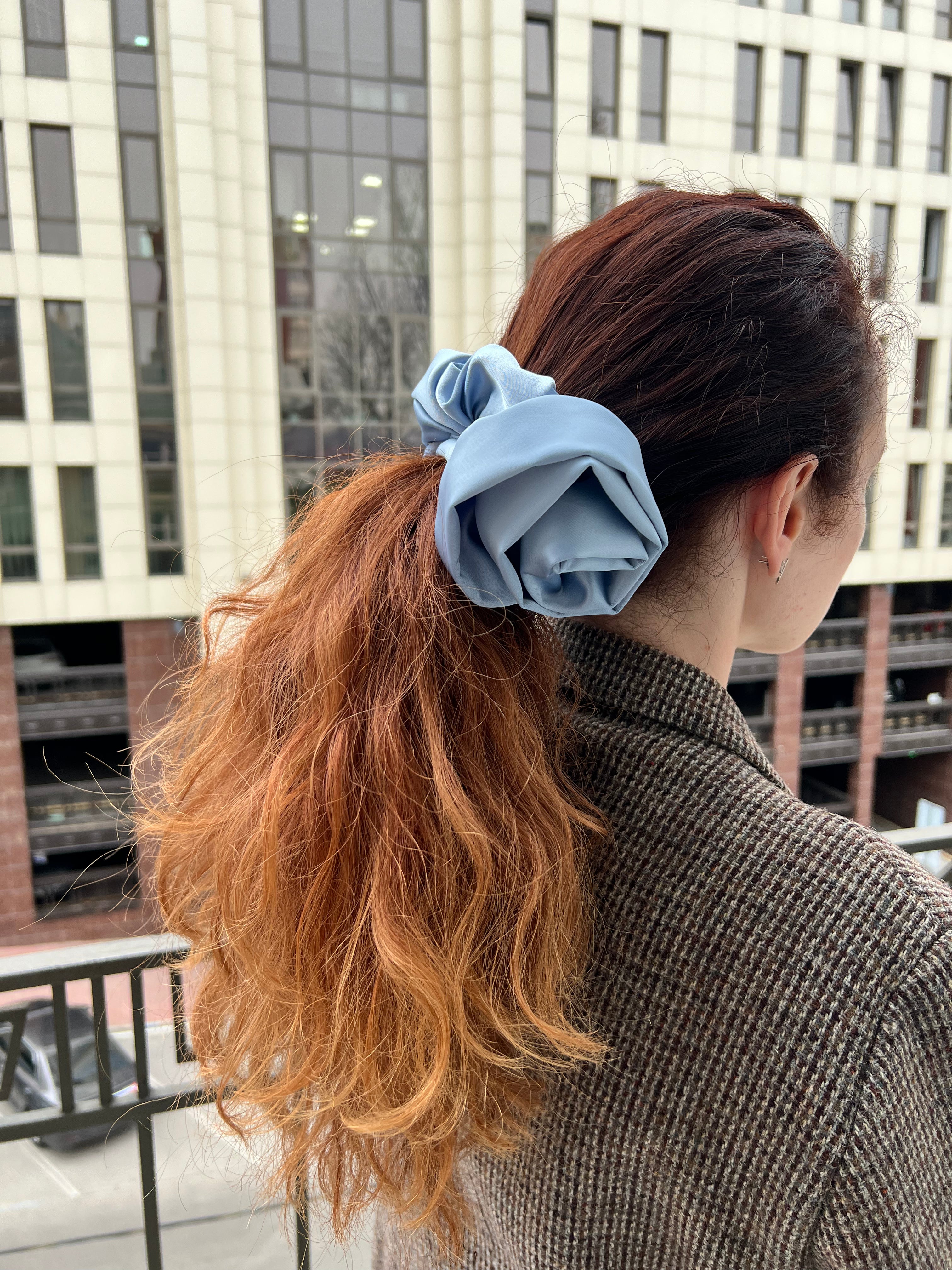 Glorious silk hair scrunchie