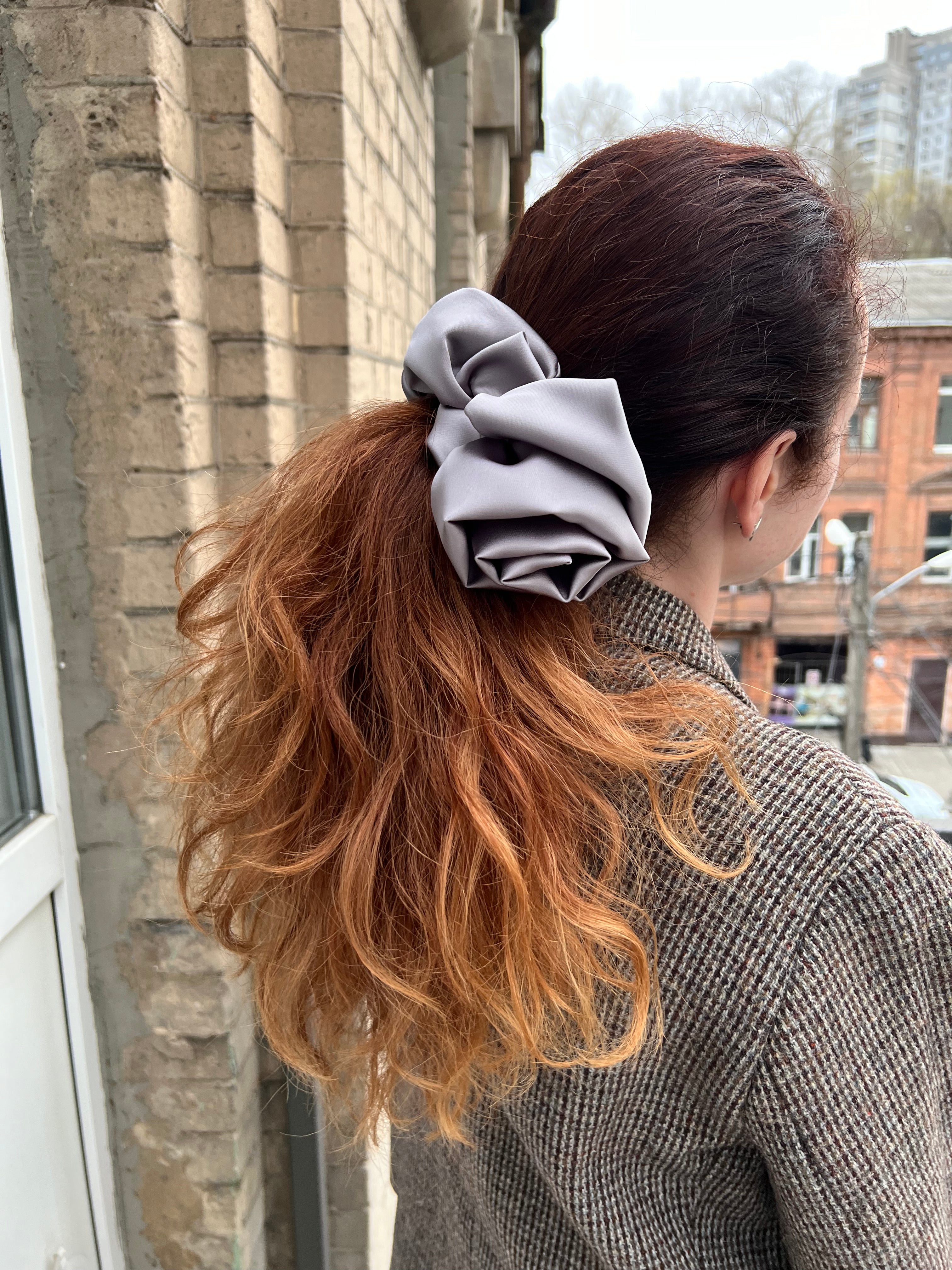 Glorious silk hair scrunchie