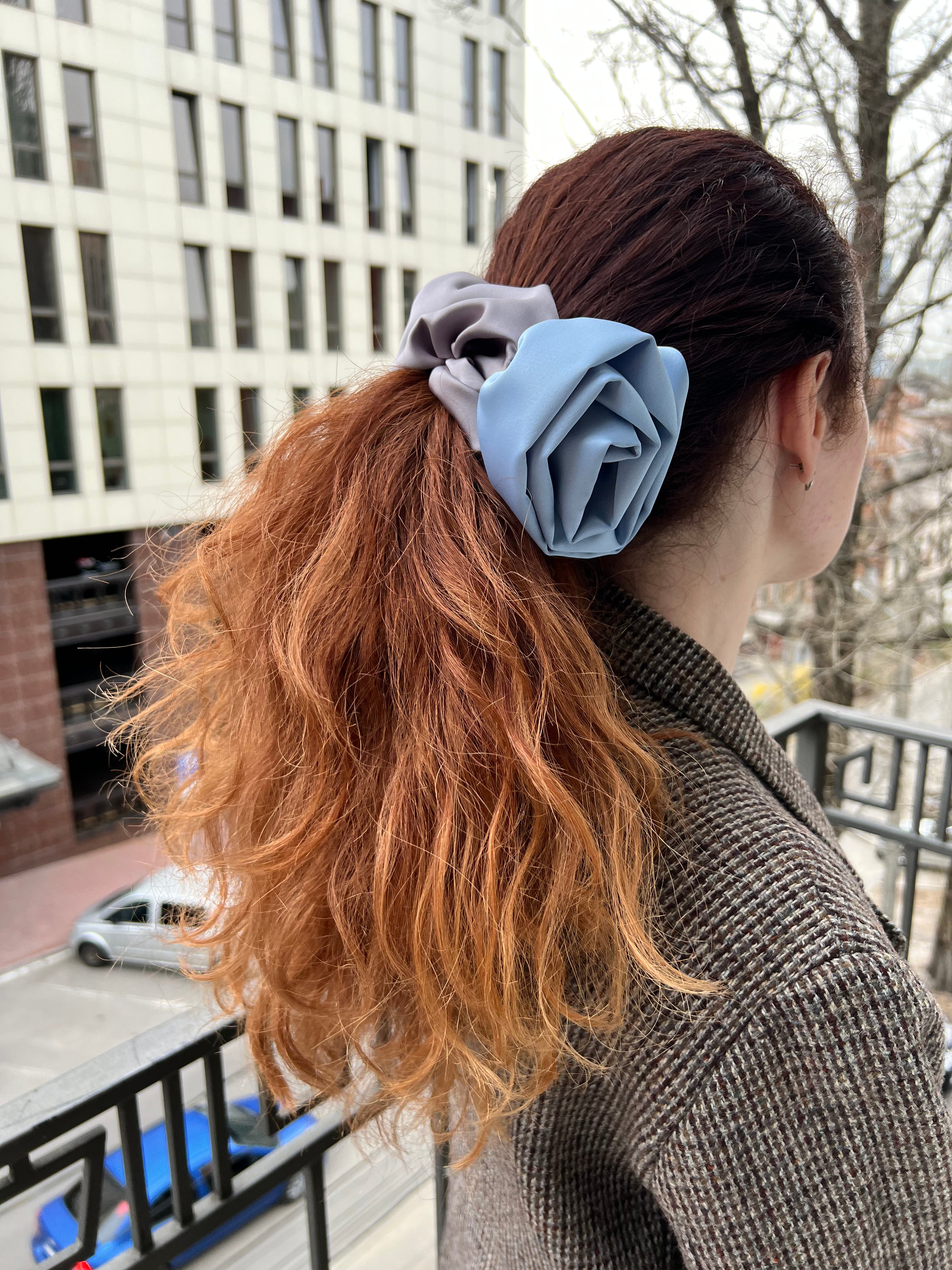 Glorious silk hair scrunchie