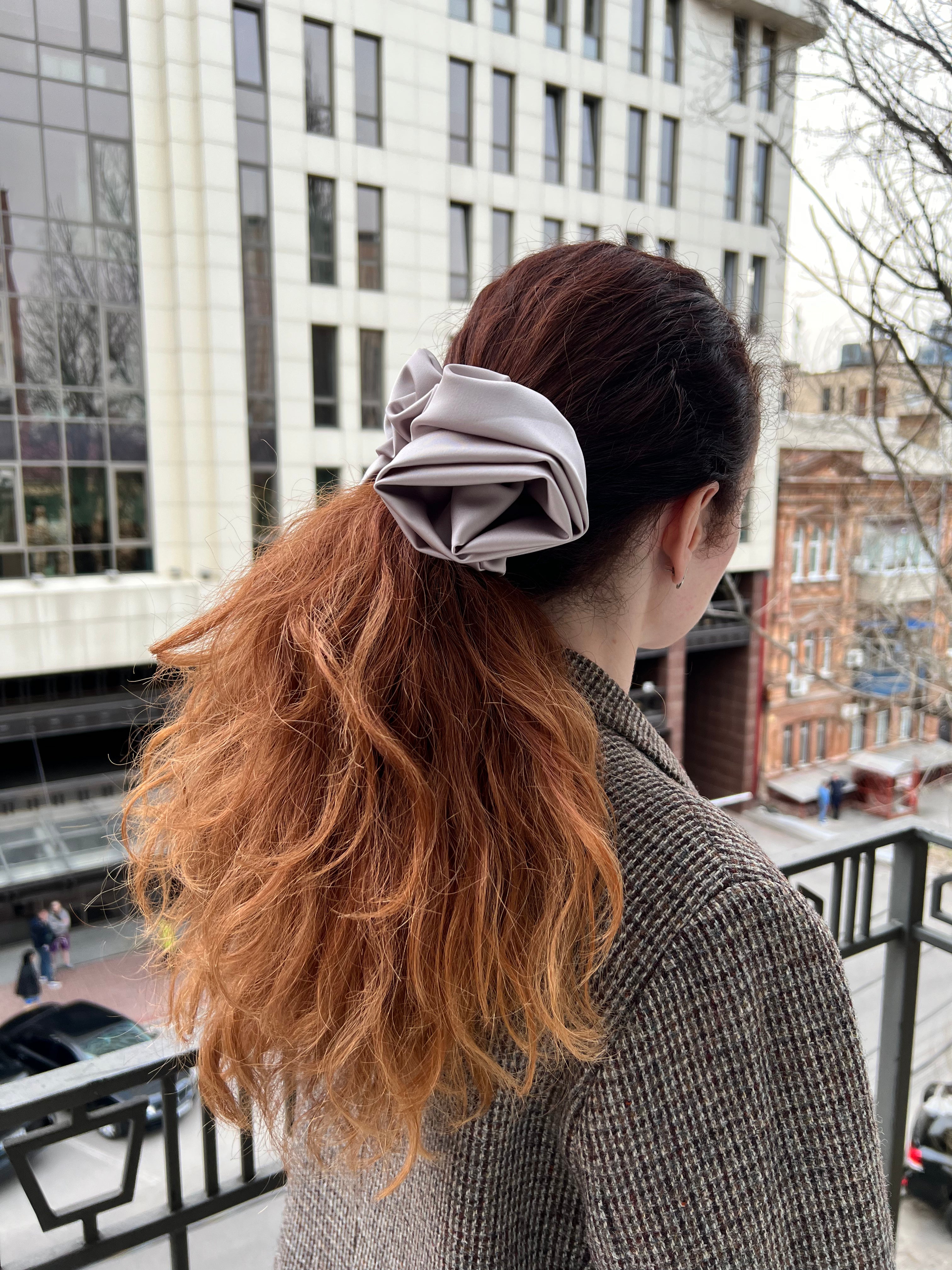 Glorious silk hair scrunchie