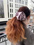 Glorious silk hair scrunchie