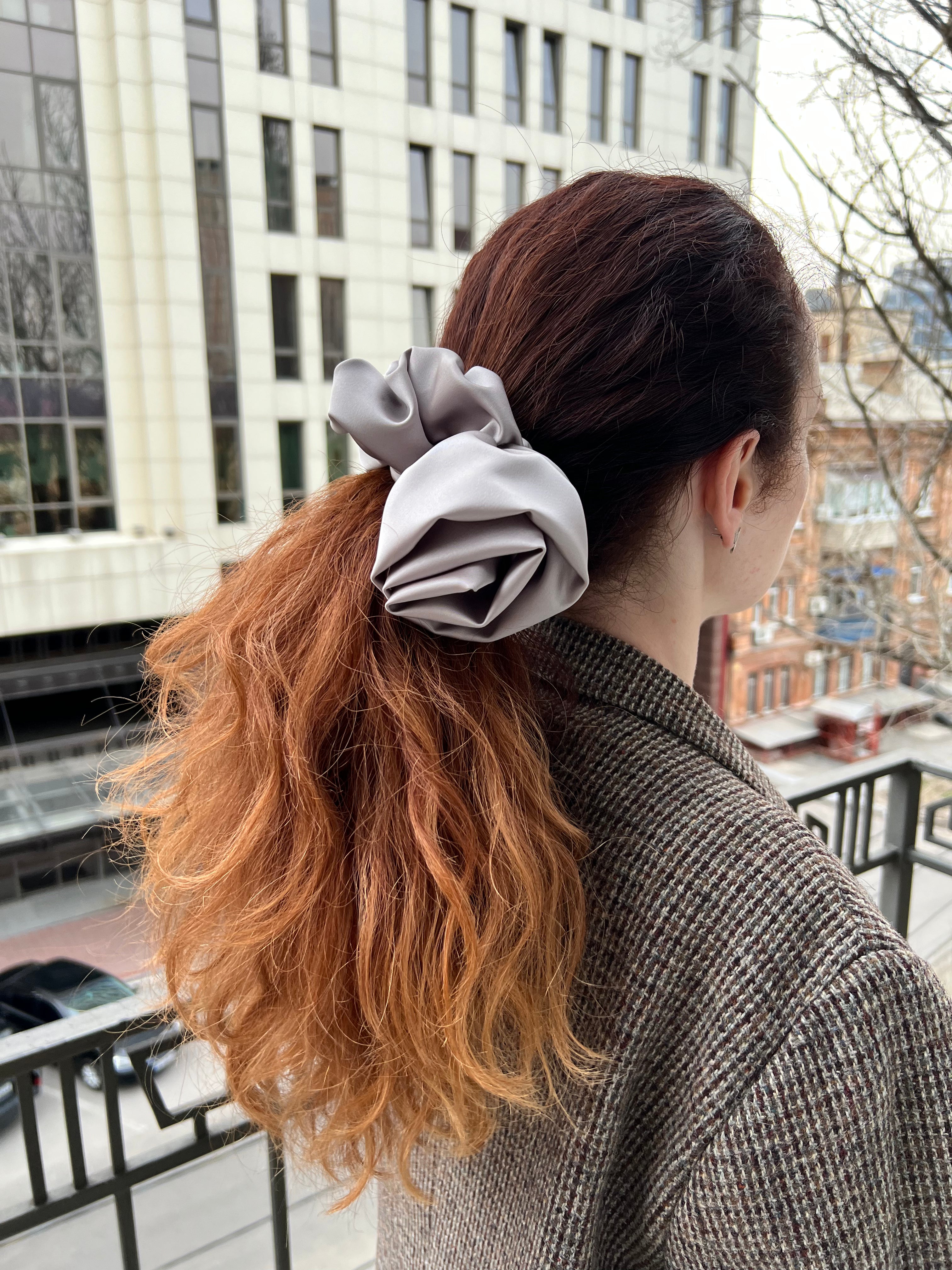 Glorious silk hair scrunchie