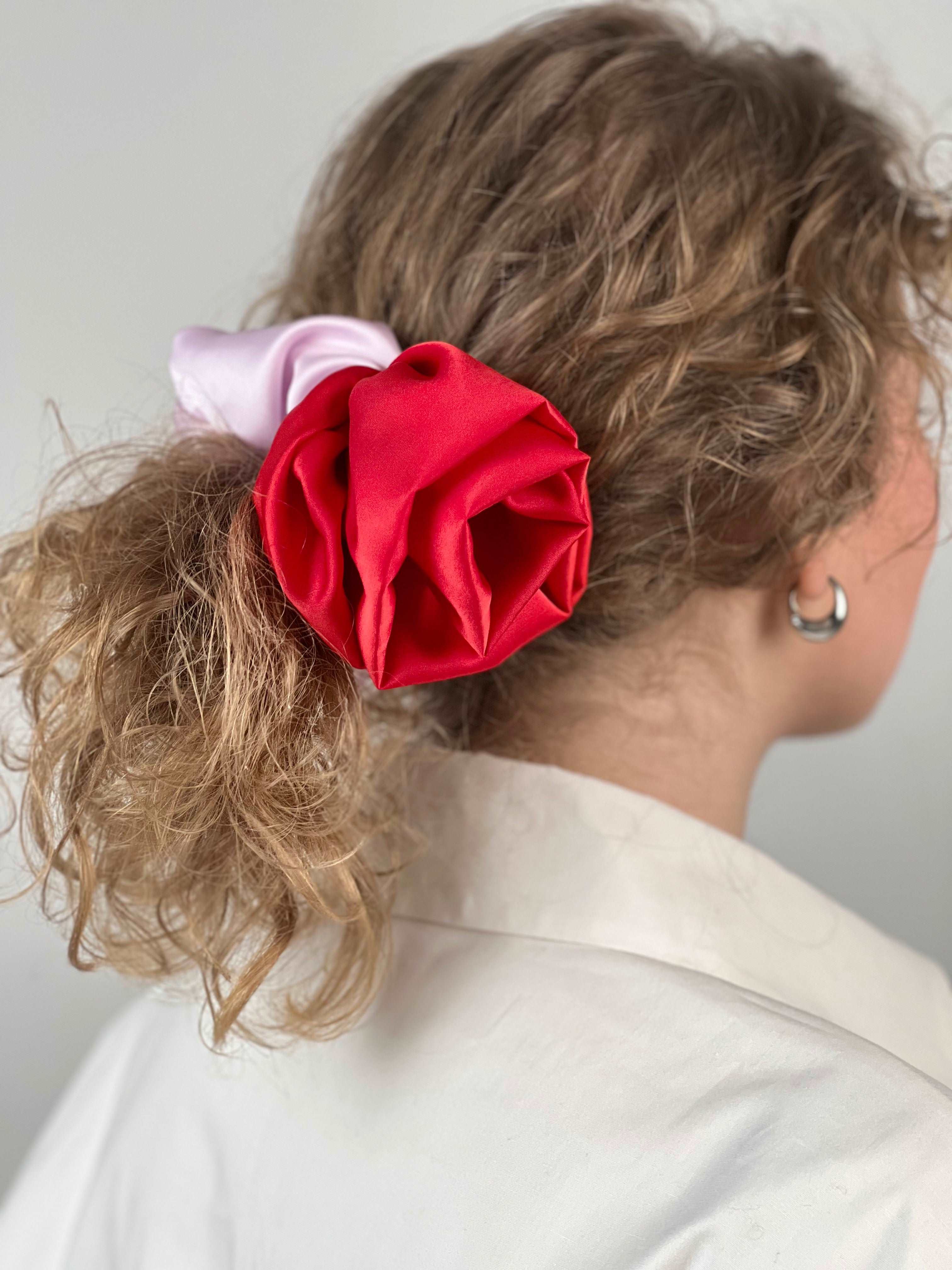 Glorious silk hair scrunchie