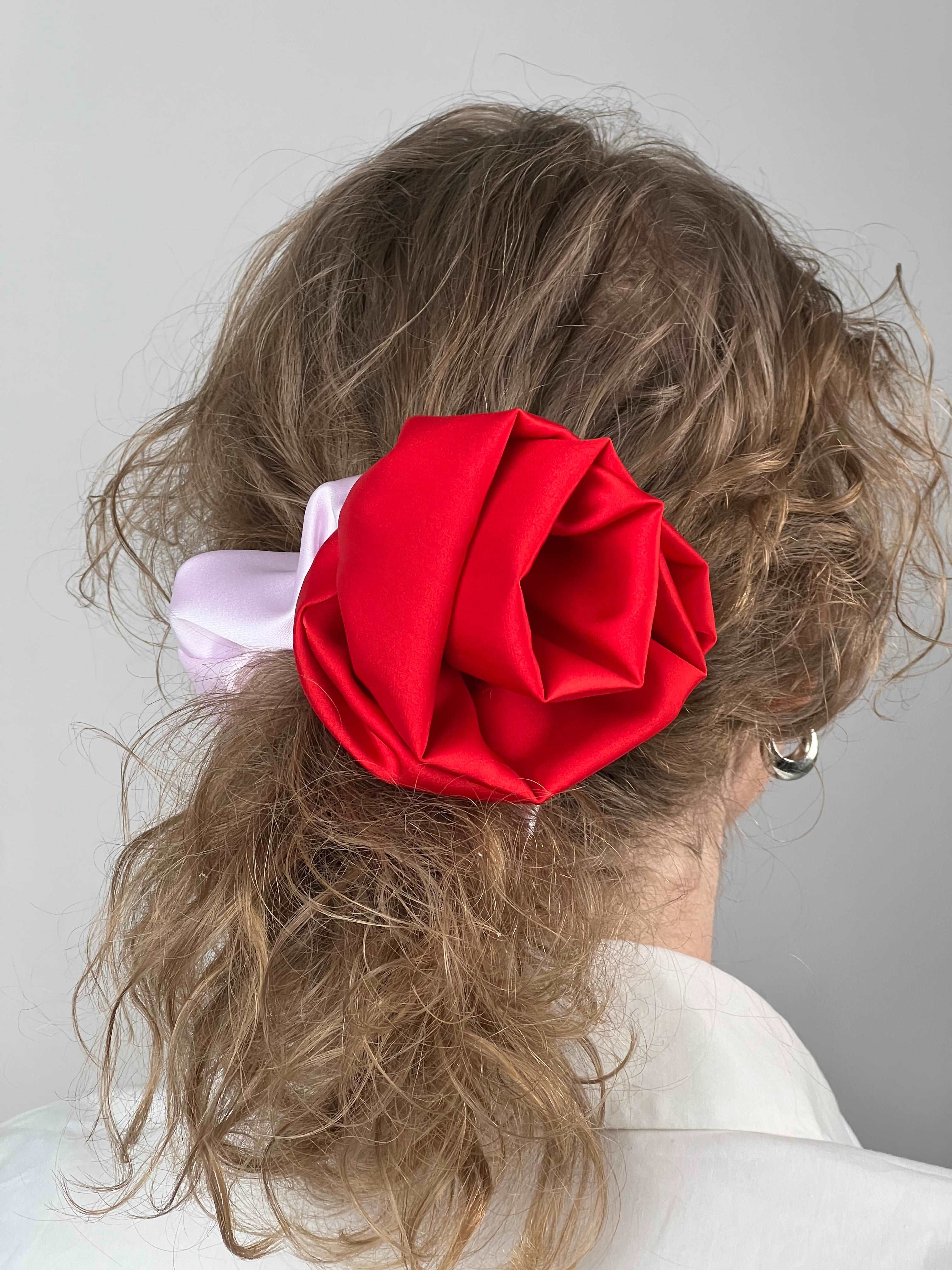 Glorious silk hair scrunchie