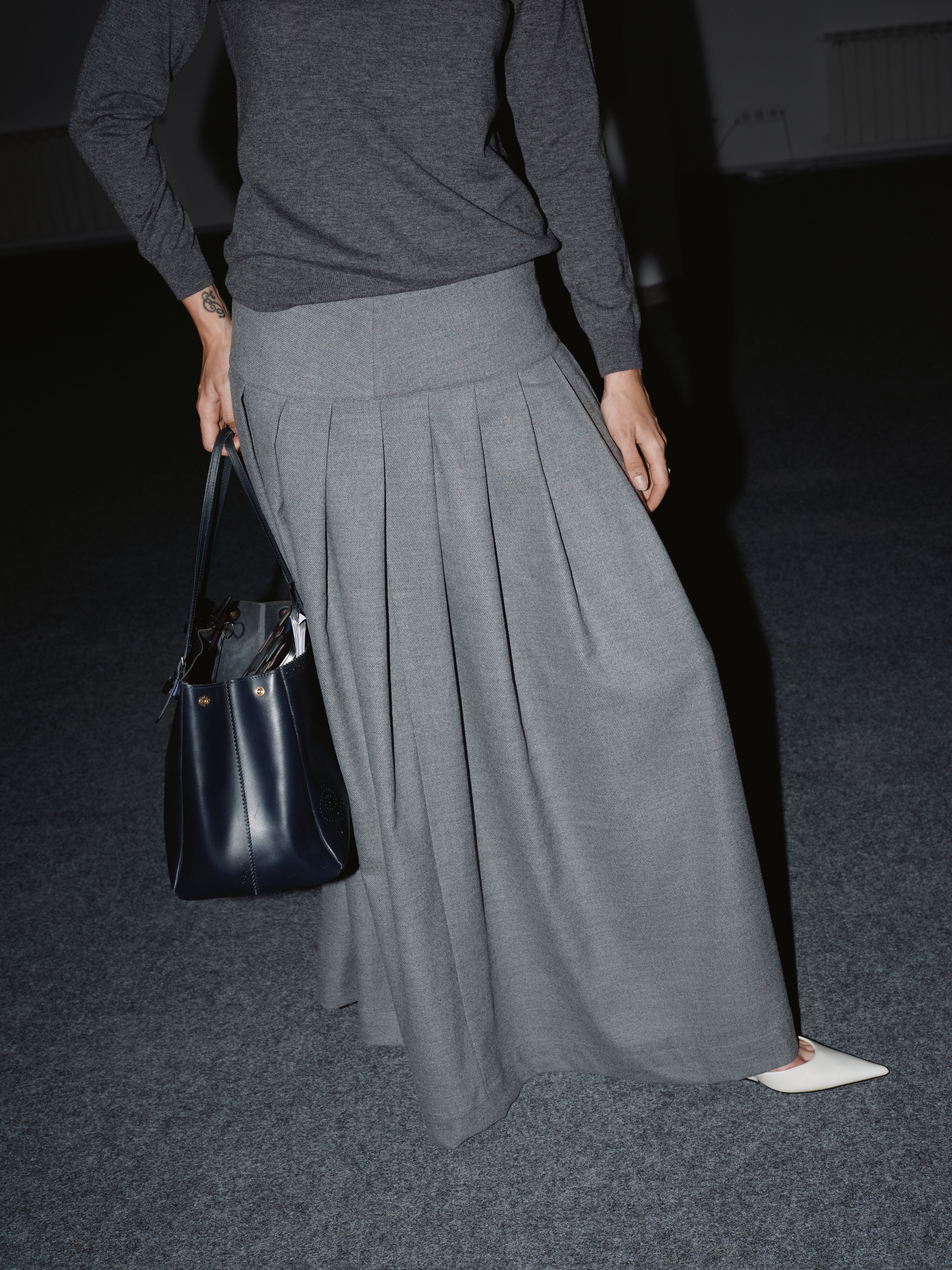 Grey Horizon Skirt