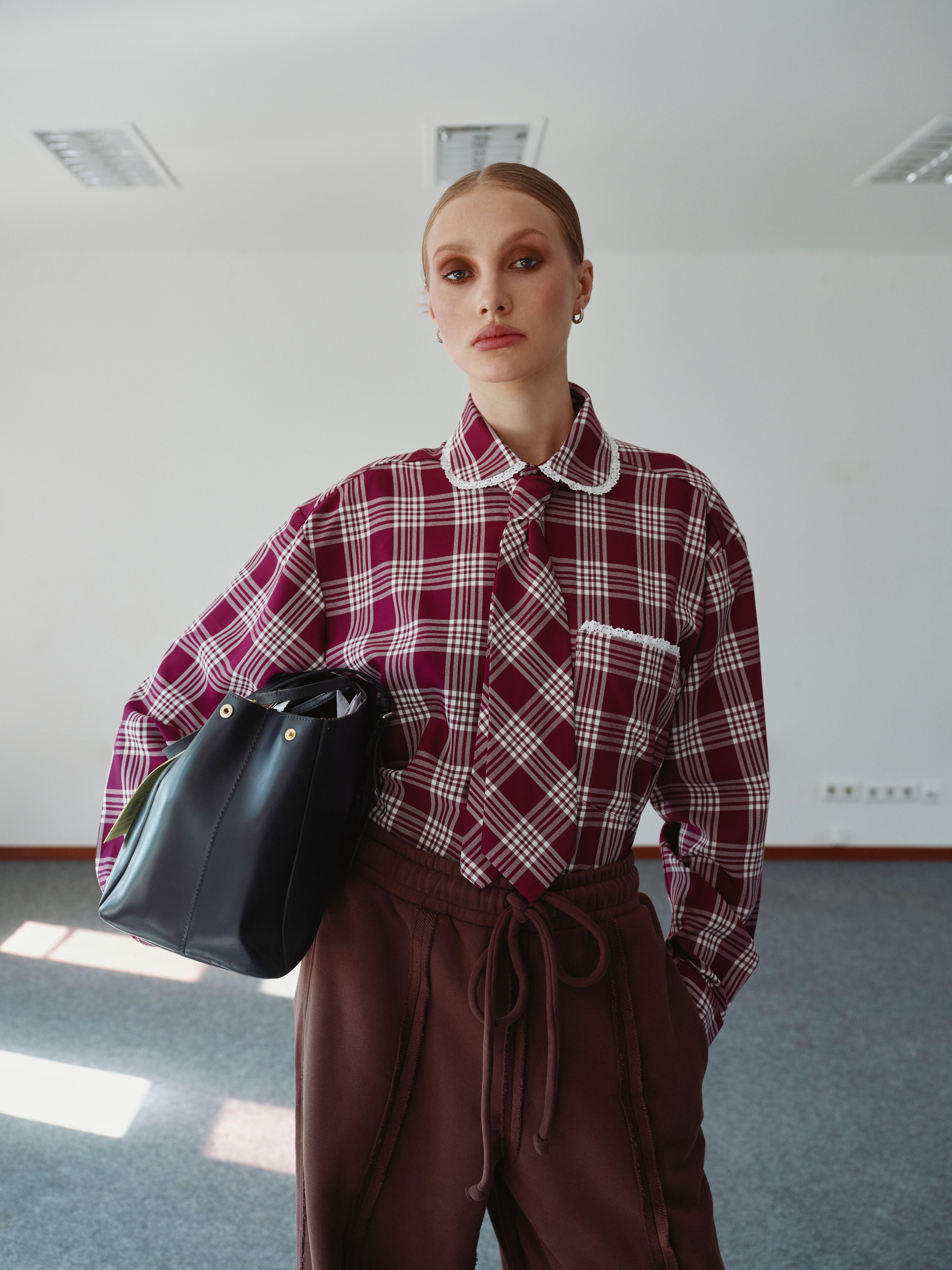 Fragile Grid Shirt